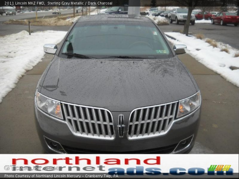 Sterling Grey Metallic / Dark Charcoal 2011 Lincoln MKZ FWD