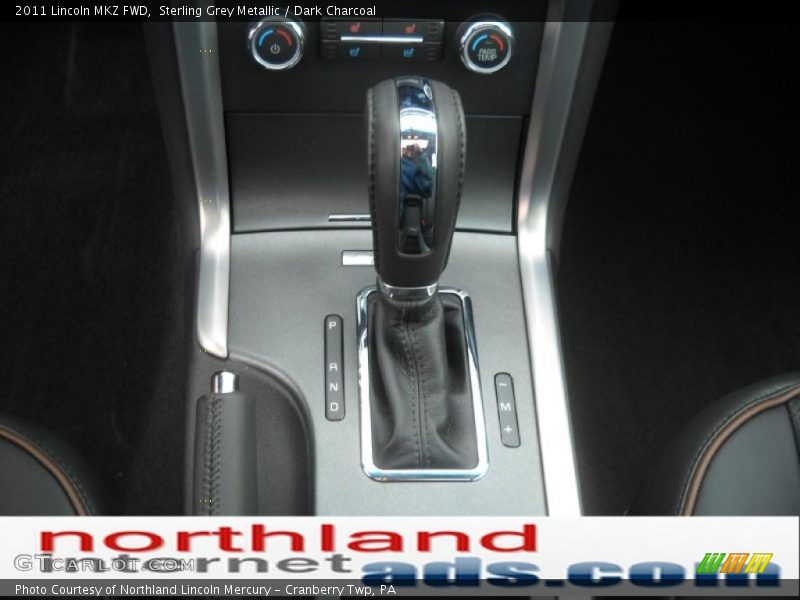 Sterling Grey Metallic / Dark Charcoal 2011 Lincoln MKZ FWD