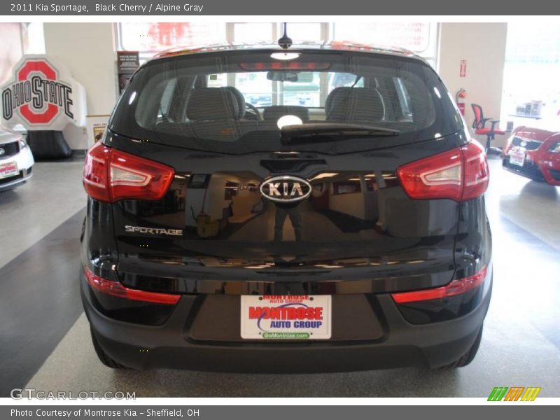 Black Cherry / Alpine Gray 2011 Kia Sportage