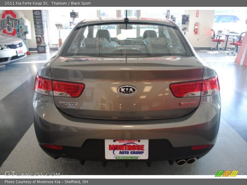 Titanium / Black Sport 2011 Kia Forte Koup SX