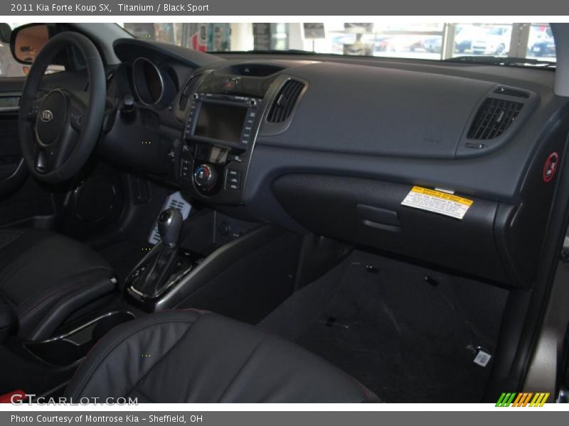 Titanium / Black Sport 2011 Kia Forte Koup SX