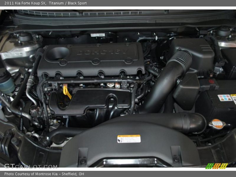  2011 Forte Koup SX Engine - 2.4 Liter DOHC 16-Valve CVVT 4 Cylinder