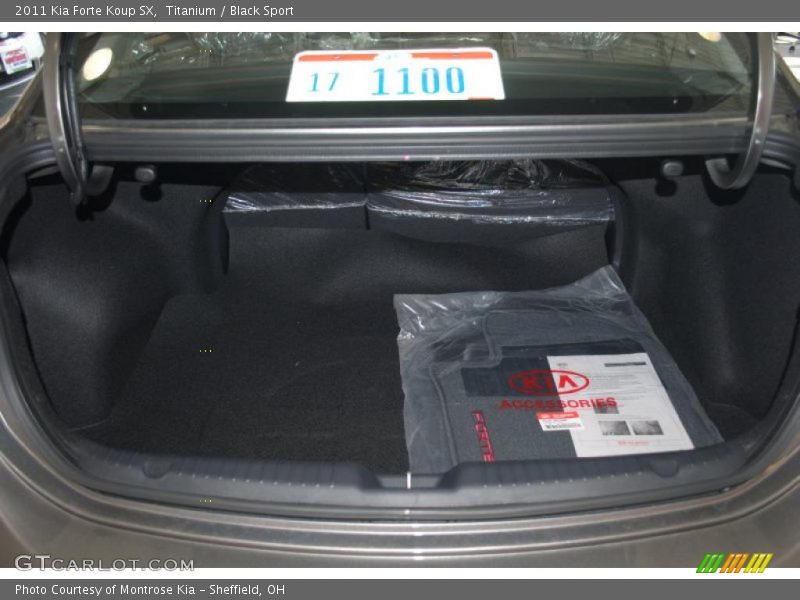 Titanium / Black Sport 2011 Kia Forte Koup SX