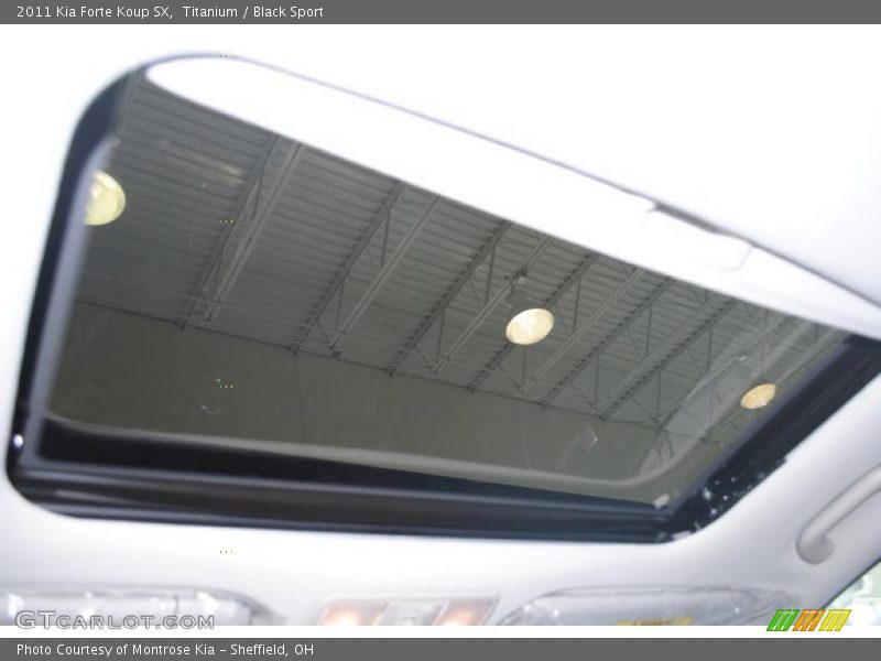 Titanium / Black Sport 2011 Kia Forte Koup SX