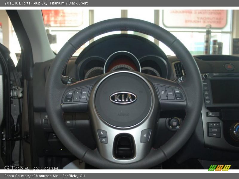 Titanium / Black Sport 2011 Kia Forte Koup SX