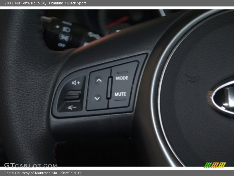 Titanium / Black Sport 2011 Kia Forte Koup SX
