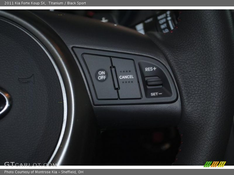 Titanium / Black Sport 2011 Kia Forte Koup SX