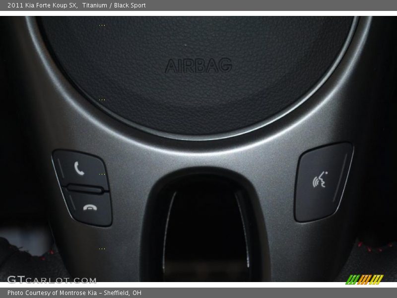 Titanium / Black Sport 2011 Kia Forte Koup SX