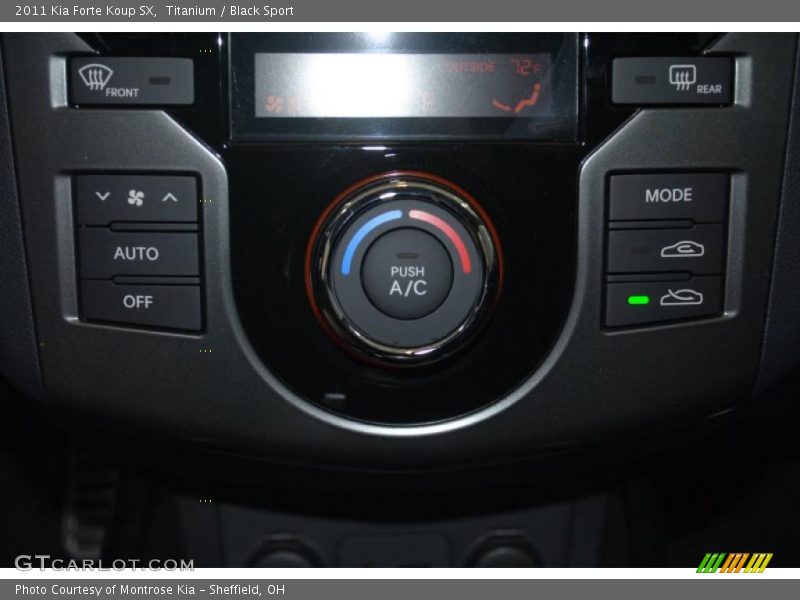 Titanium / Black Sport 2011 Kia Forte Koup SX