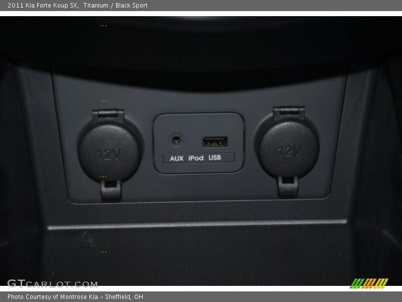 Titanium / Black Sport 2011 Kia Forte Koup SX