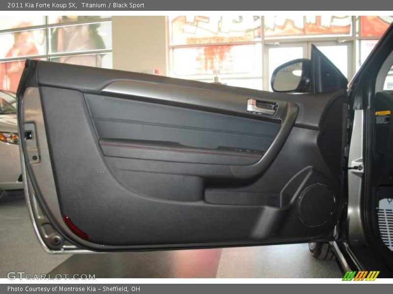 Titanium / Black Sport 2011 Kia Forte Koup SX