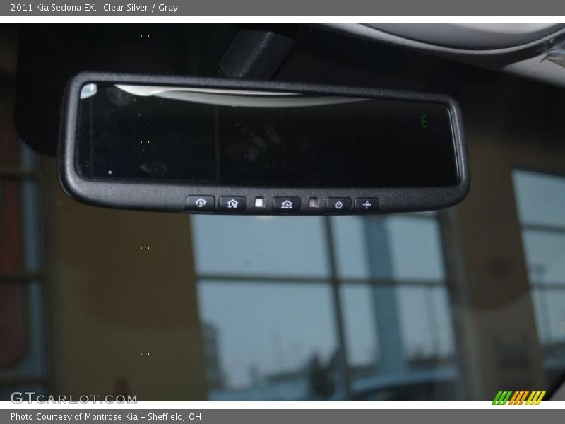 Clear Silver / Gray 2011 Kia Sedona EX