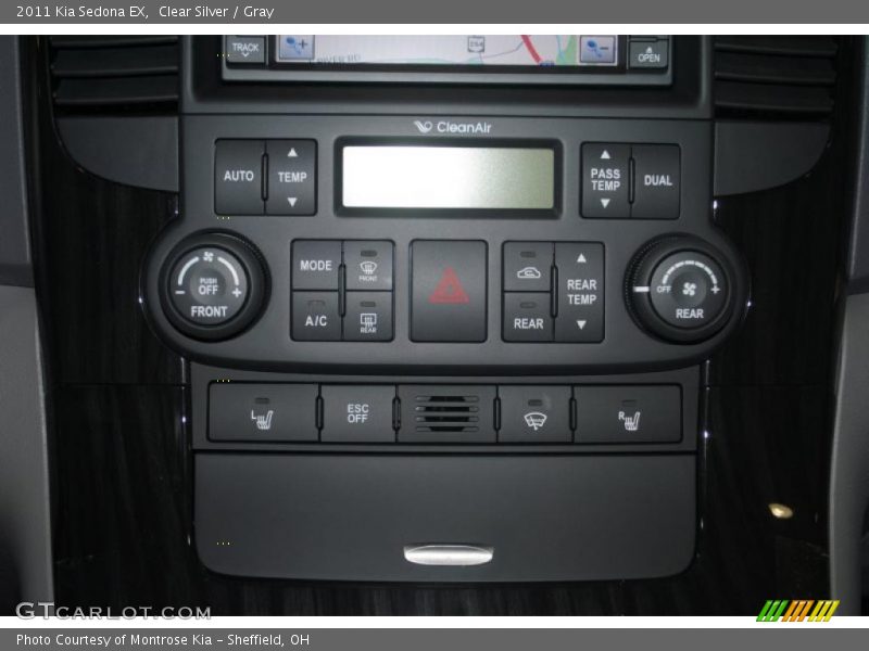 Clear Silver / Gray 2011 Kia Sedona EX