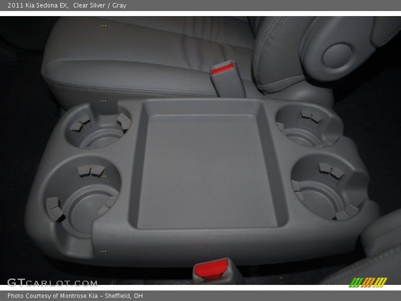 Clear Silver / Gray 2011 Kia Sedona EX