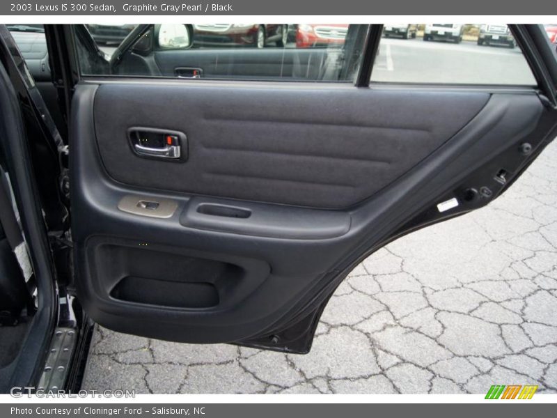 Graphite Gray Pearl / Black 2003 Lexus IS 300 Sedan