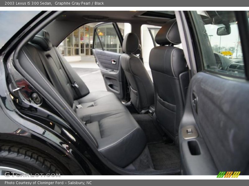 Graphite Gray Pearl / Black 2003 Lexus IS 300 Sedan