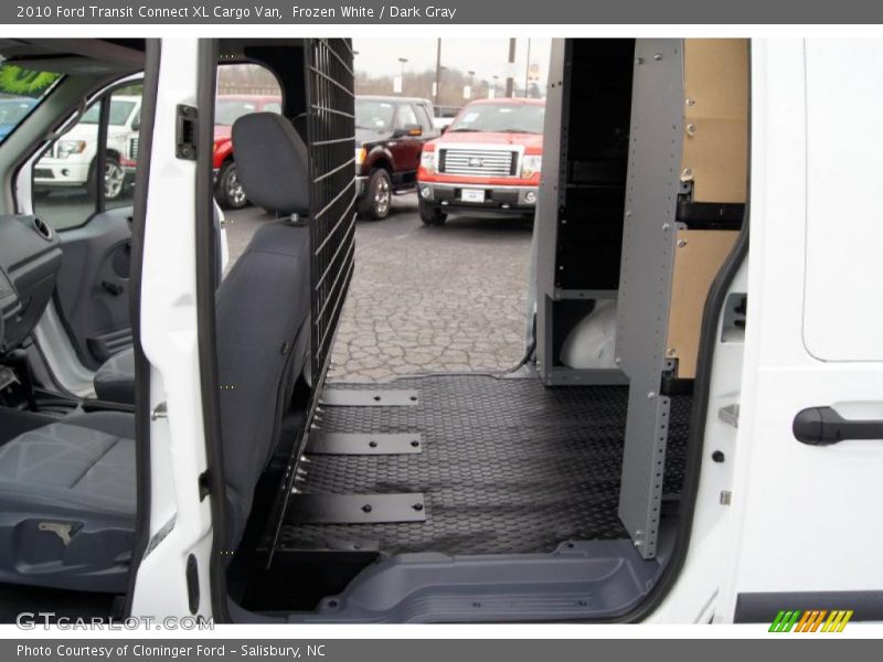 Frozen White / Dark Gray 2010 Ford Transit Connect XL Cargo Van