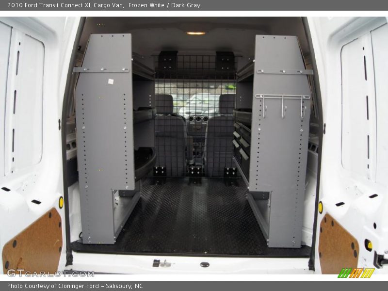 Frozen White / Dark Gray 2010 Ford Transit Connect XL Cargo Van