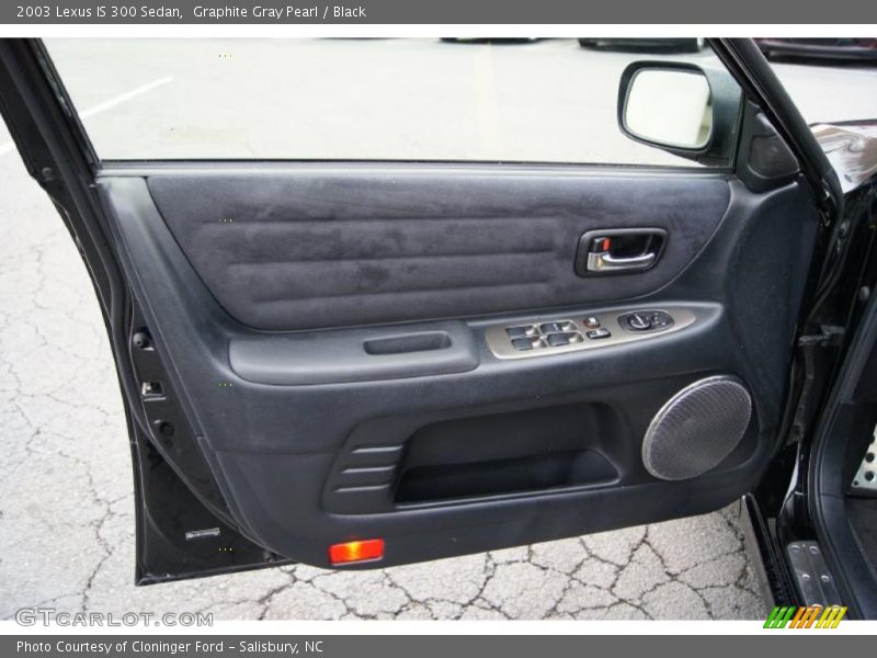 Graphite Gray Pearl / Black 2003 Lexus IS 300 Sedan