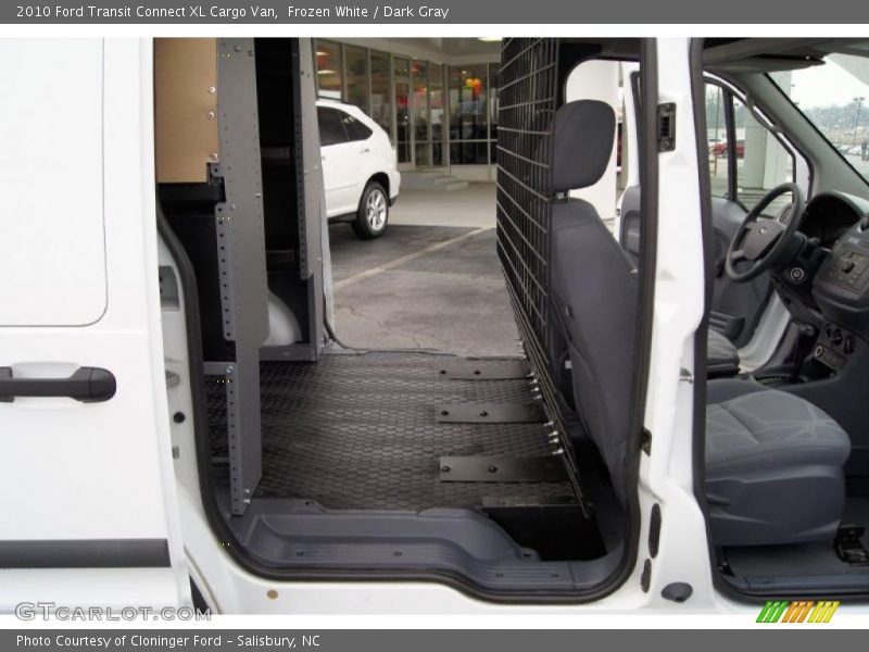 Frozen White / Dark Gray 2010 Ford Transit Connect XL Cargo Van