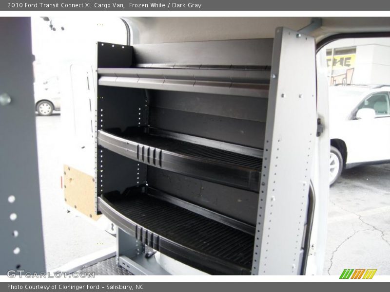 Frozen White / Dark Gray 2010 Ford Transit Connect XL Cargo Van