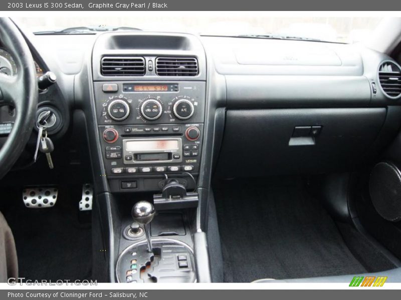 Graphite Gray Pearl / Black 2003 Lexus IS 300 Sedan