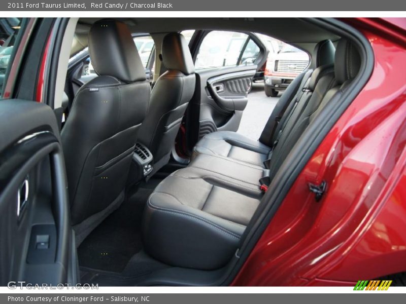 Red Candy / Charcoal Black 2011 Ford Taurus Limited