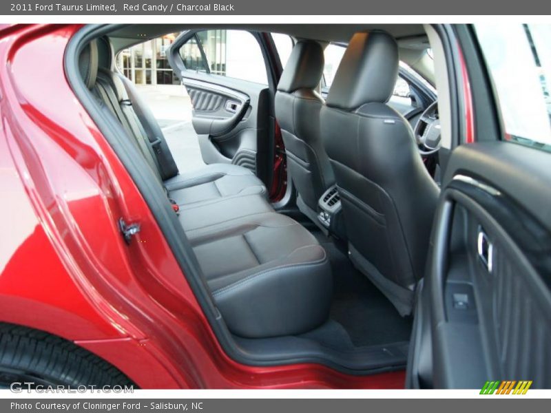 Red Candy / Charcoal Black 2011 Ford Taurus Limited