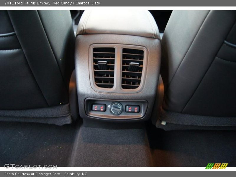 Red Candy / Charcoal Black 2011 Ford Taurus Limited