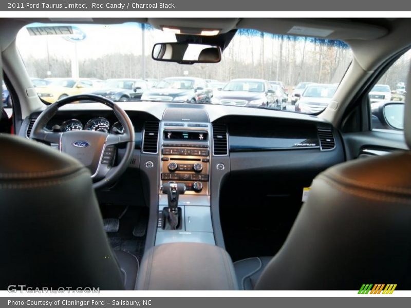 Red Candy / Charcoal Black 2011 Ford Taurus Limited
