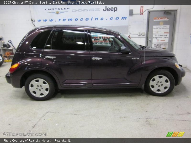 Dark Plum Pearl / Taupe/Pearl Beige 2005 Chrysler PT Cruiser Touring