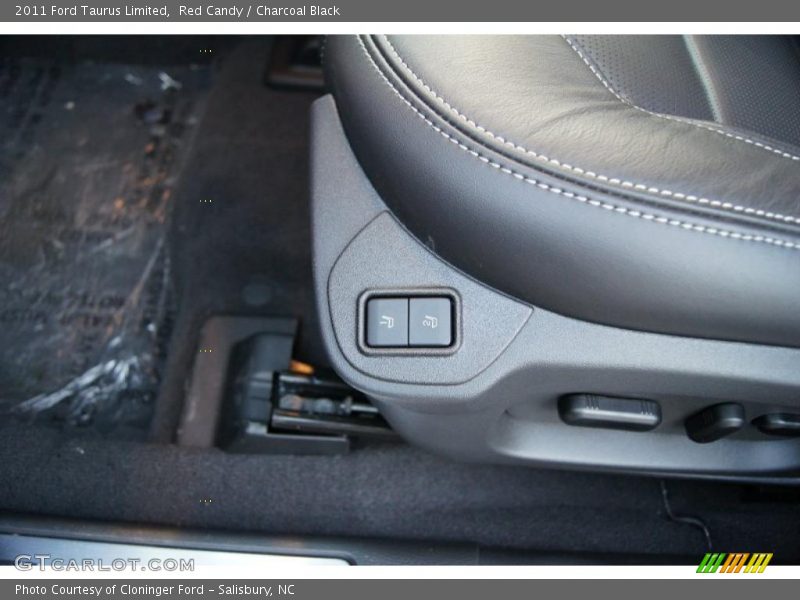 Red Candy / Charcoal Black 2011 Ford Taurus Limited