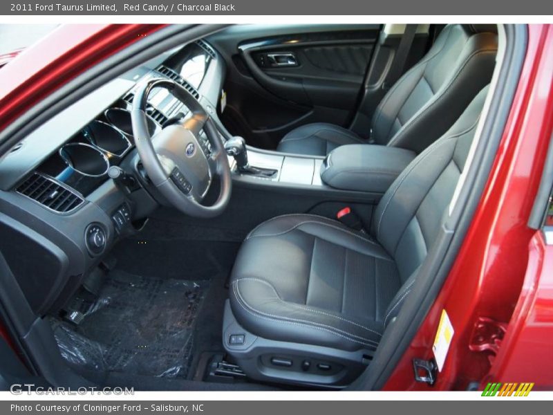 Red Candy / Charcoal Black 2011 Ford Taurus Limited