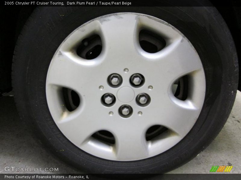 Dark Plum Pearl / Taupe/Pearl Beige 2005 Chrysler PT Cruiser Touring