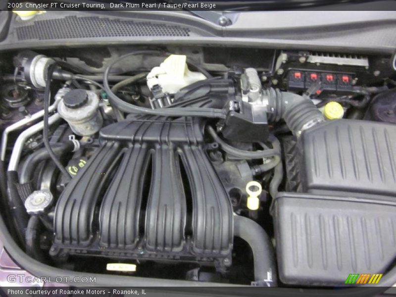 Dark Plum Pearl / Taupe/Pearl Beige 2005 Chrysler PT Cruiser Touring