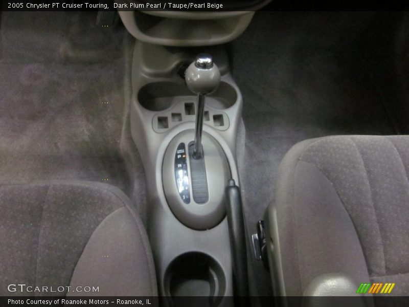 Dark Plum Pearl / Taupe/Pearl Beige 2005 Chrysler PT Cruiser Touring