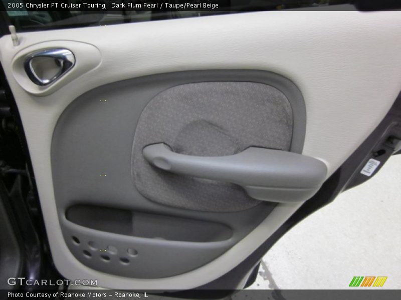 Dark Plum Pearl / Taupe/Pearl Beige 2005 Chrysler PT Cruiser Touring
