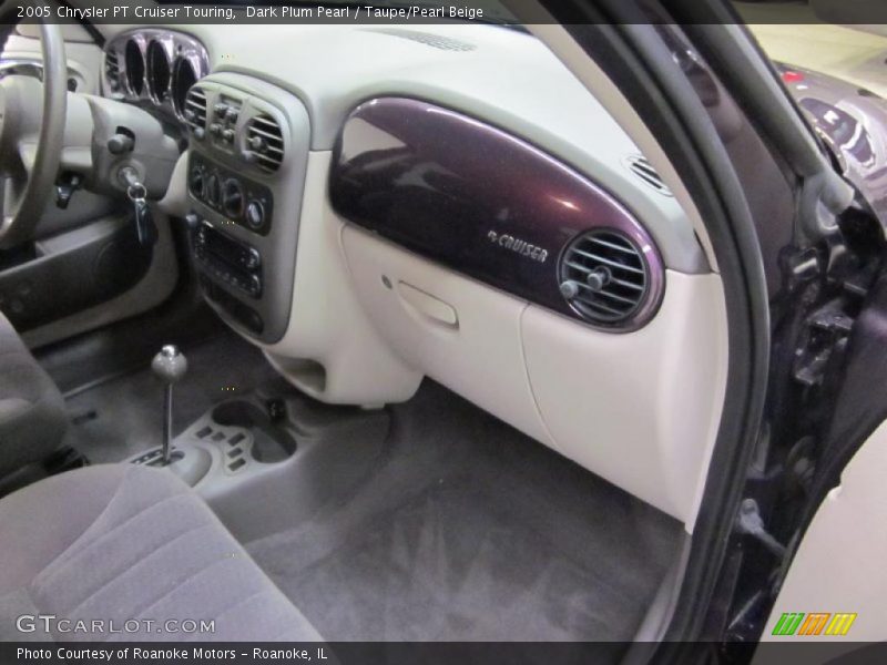 Dark Plum Pearl / Taupe/Pearl Beige 2005 Chrysler PT Cruiser Touring