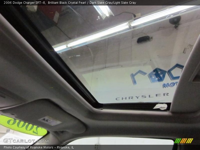Brilliant Black Crystal Pearl / Dark Slate Gray/Light Slate Gray 2006 Dodge Charger SRT-8