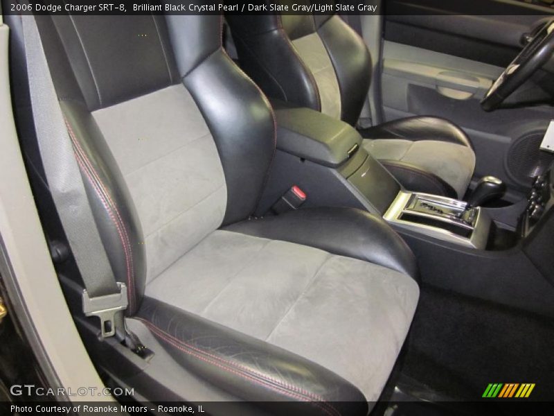 Brilliant Black Crystal Pearl / Dark Slate Gray/Light Slate Gray 2006 Dodge Charger SRT-8