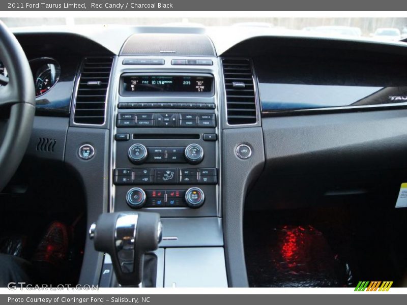 Red Candy / Charcoal Black 2011 Ford Taurus Limited