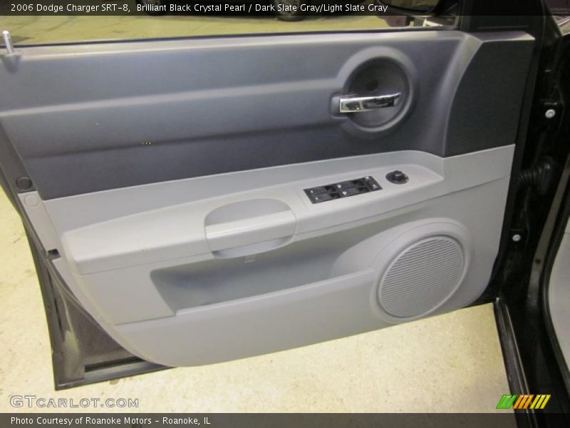Brilliant Black Crystal Pearl / Dark Slate Gray/Light Slate Gray 2006 Dodge Charger SRT-8