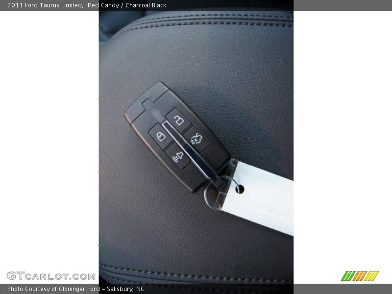 Red Candy / Charcoal Black 2011 Ford Taurus Limited