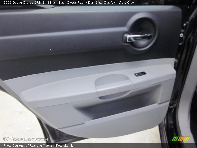 Brilliant Black Crystal Pearl / Dark Slate Gray/Light Slate Gray 2006 Dodge Charger SRT-8