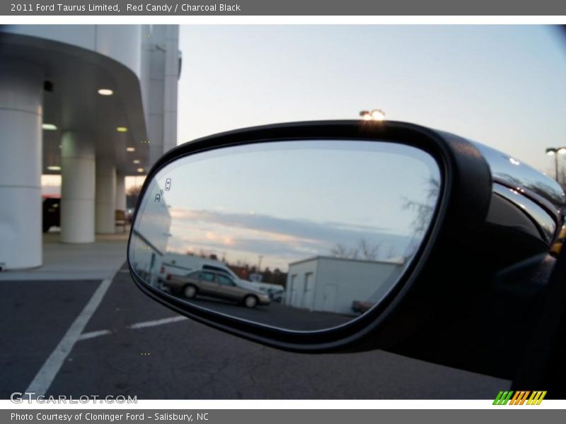 Red Candy / Charcoal Black 2011 Ford Taurus Limited