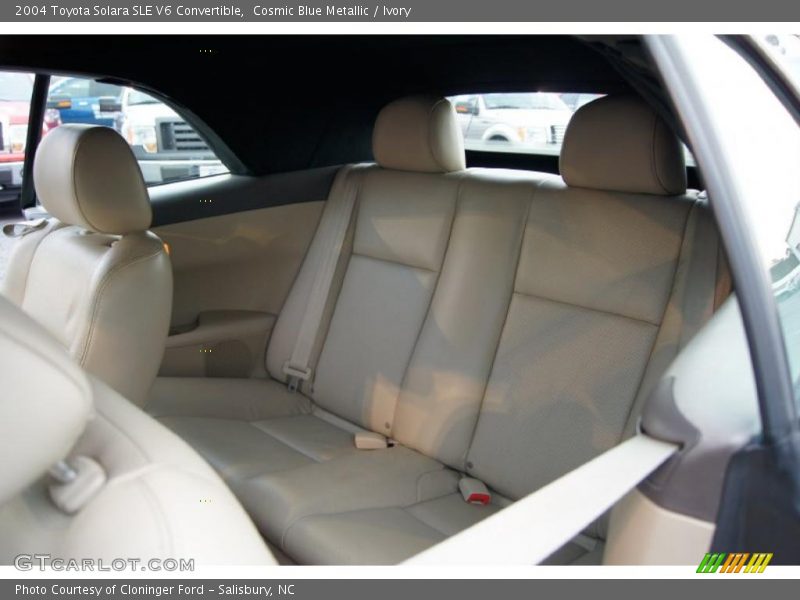 Cosmic Blue Metallic / Ivory 2004 Toyota Solara SLE V6 Convertible