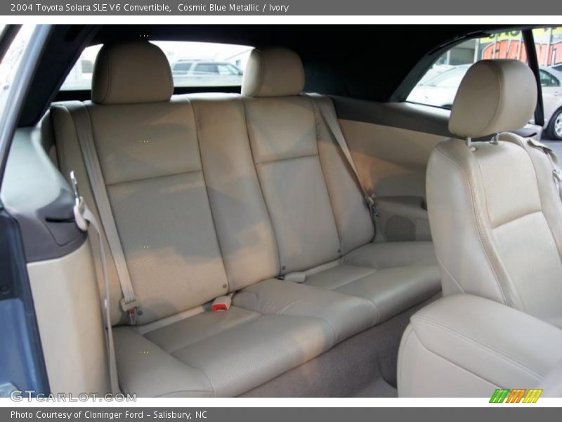  2004 Solara SLE V6 Convertible Ivory Interior