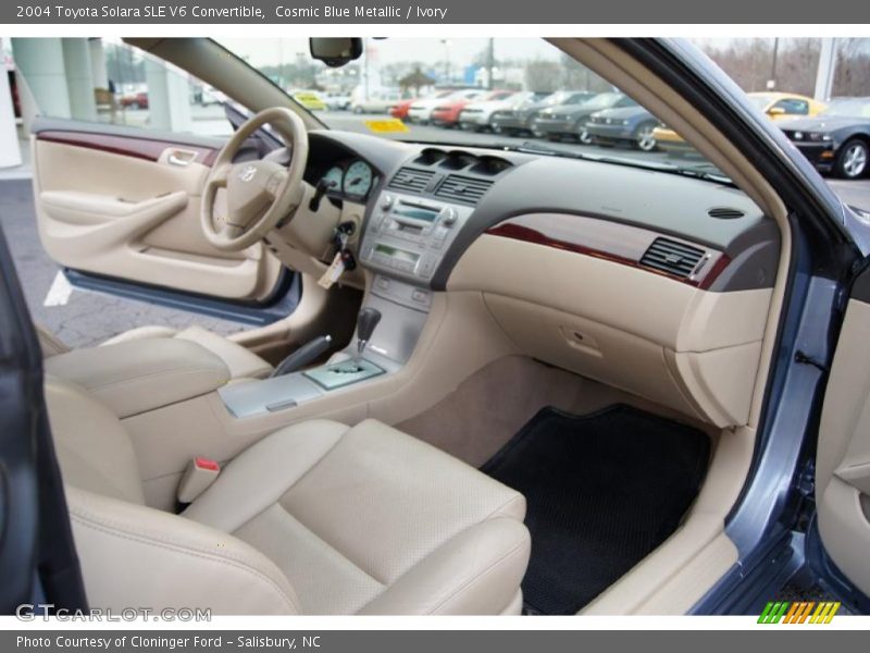  2004 Solara SLE V6 Convertible Ivory Interior