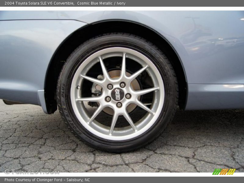 Custom Wheels of 2004 Solara SLE V6 Convertible