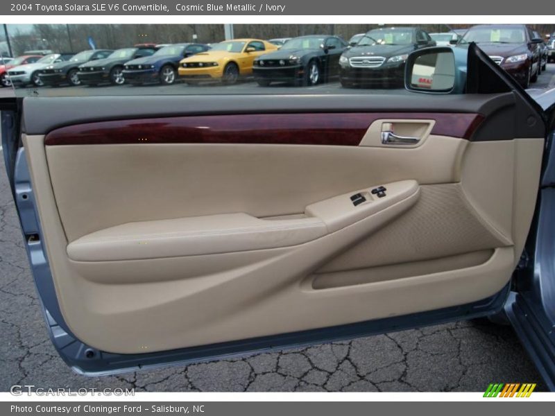 Door Panel of 2004 Solara SLE V6 Convertible